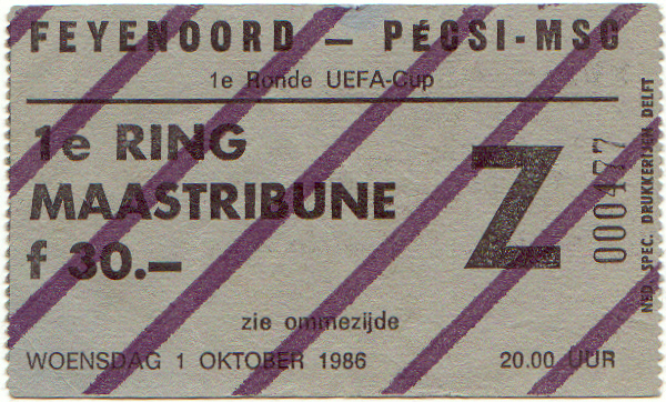 Feyenoord – MSC Pecs