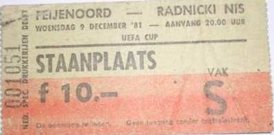 Feyenoord – Radnicki Nis