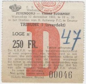 Feyenoord – Vasas Boedapest