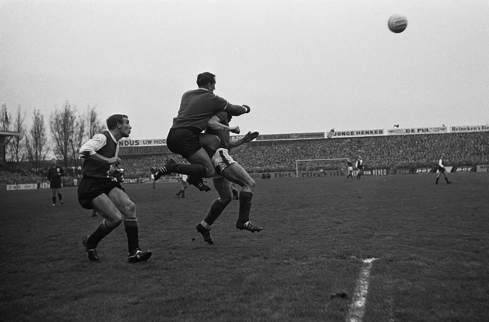 Sparta tegen Feyenoord 0-0. Spelmomenten. Foto: Eric Koch / Anefo, Nationaal Archief (CC0).