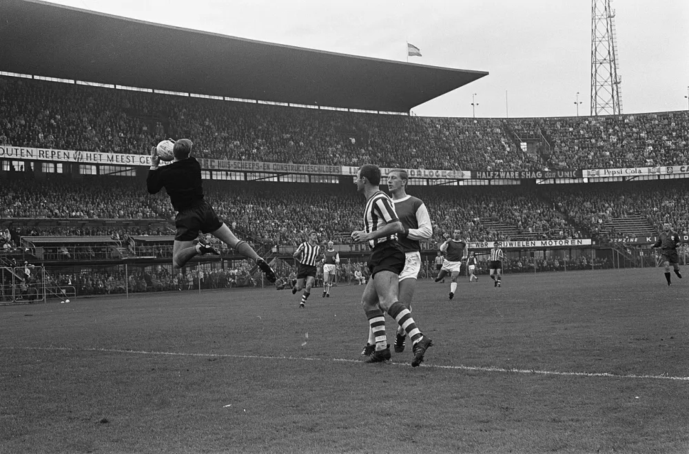 Feyenoord tegen Sparta, spelmomenten. Foto: Eric Koch / Anefo, Nationaal Archief (CC0).