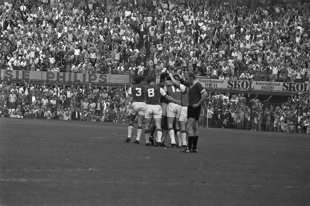 Feyenoord tegen PSV 1-0. Foto: Bert Verhoeff / Anefo, Nationaal Archief (CC0).