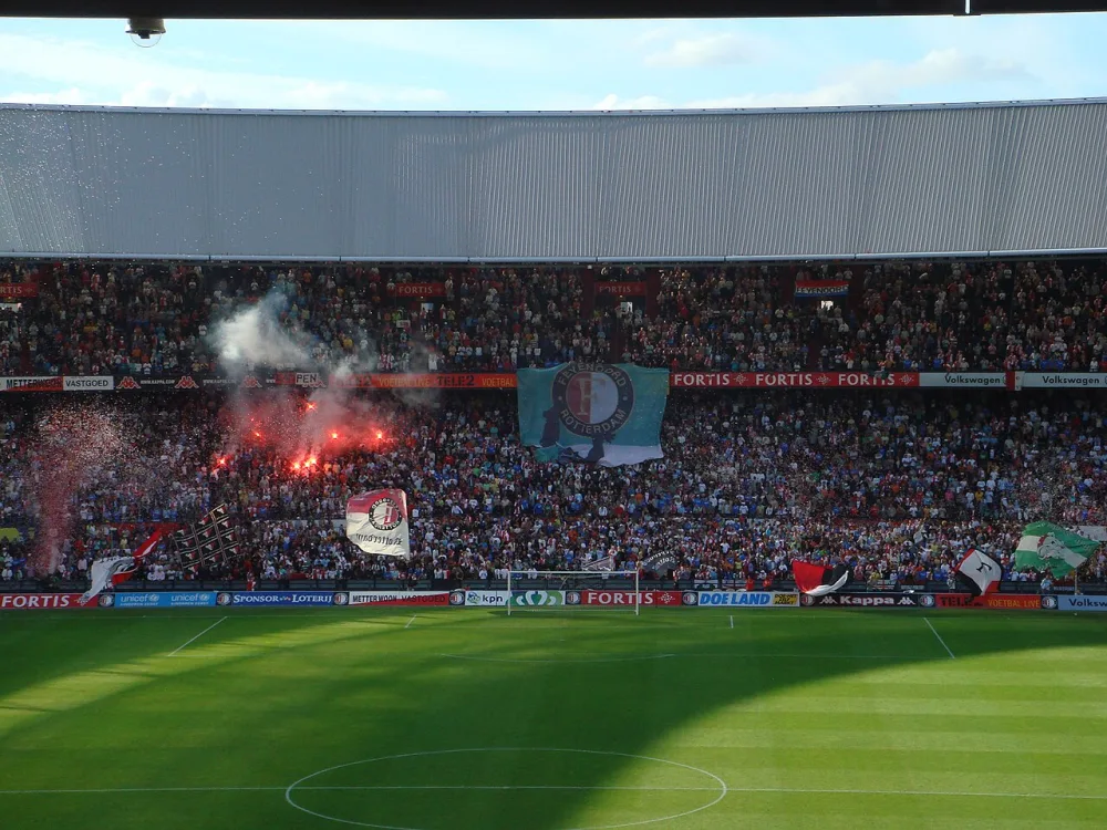 Feyenoord – Chelsea (0-1), vriendschappelijke wedstrijd in De Kuip. Foto: PabloEvans via Wikimedia Commons, CC BY 2.0.