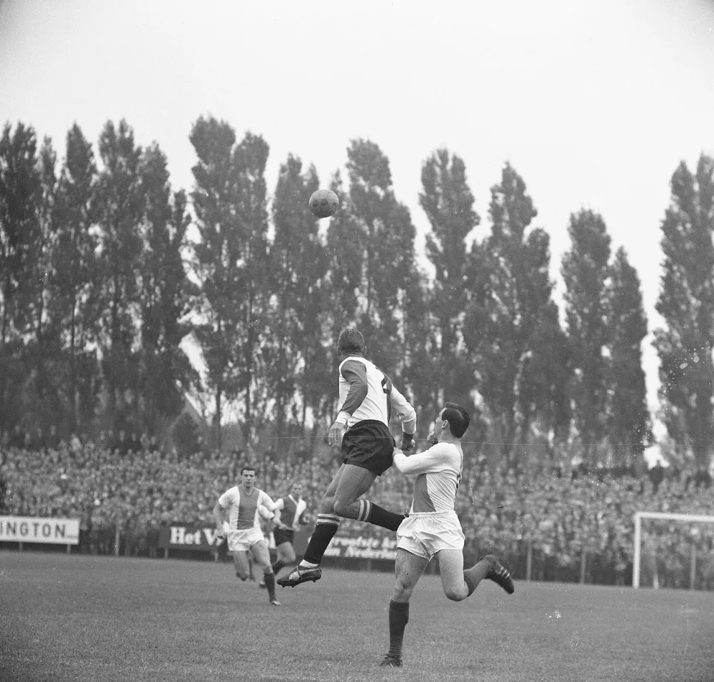 Volewijckers tegen Feyenoord 1-4, speelmomenten. Foto: Jac. de Nijs / Anefo, Nationaal Archief (CC0).