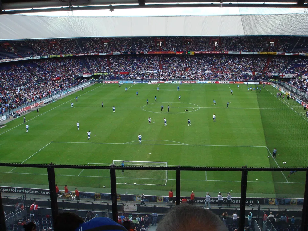 Feyenoord – Chelsea (0-1), vriendschappelijke wedstrijd in De Kuip. Foto: PabloEvans via Wikimedia Commons, CC BY 2.0.
