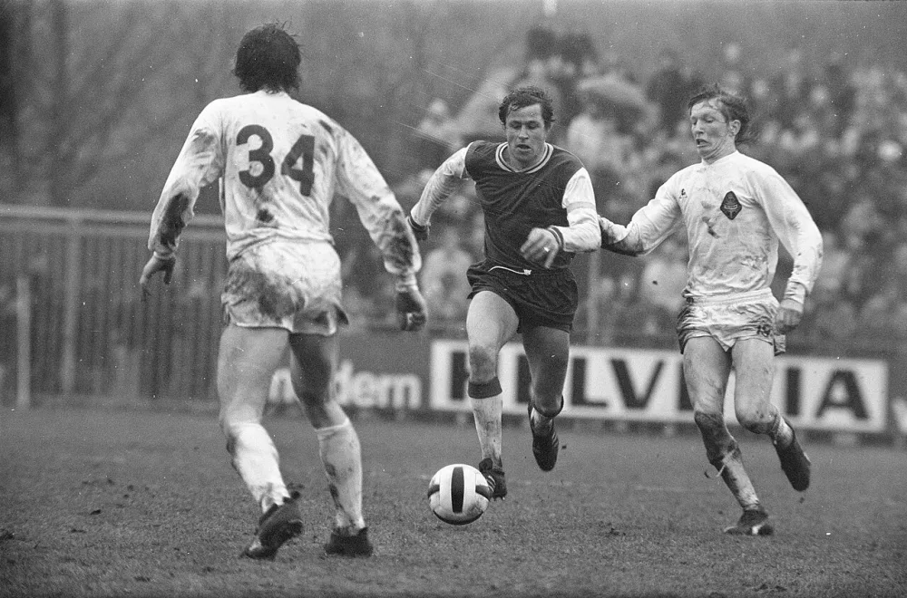 Telstar tegen Feyenoord 1-3. Foto: Rob Mieremet / Anefo, Nationaal Archief (CC0).