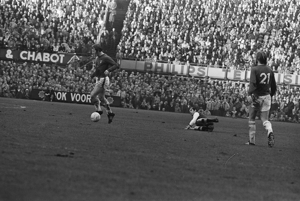 Feijenoord tegen Twente 1-1. Foto: Bert Verhoeff / Anefo, Nationaal Archief (CC0).