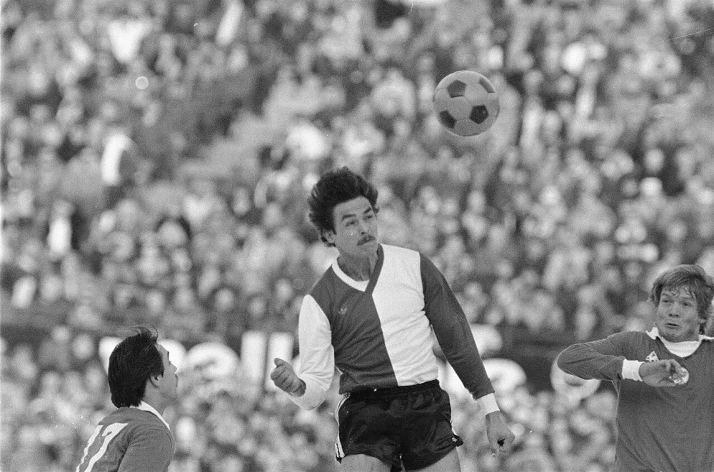 Feyenoord tegen Ajax 4-2. Foto: Rob Bogaerts / Anefo, Nationaal Archief (CC0).