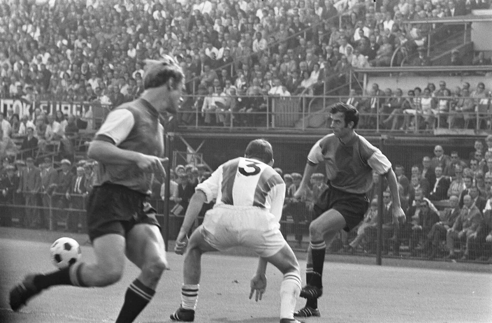 Feyenoord tegen SVV 6-0, spelmomenten. Foto: Eric Koch / Anefo, Nationaal Archief (CC0).