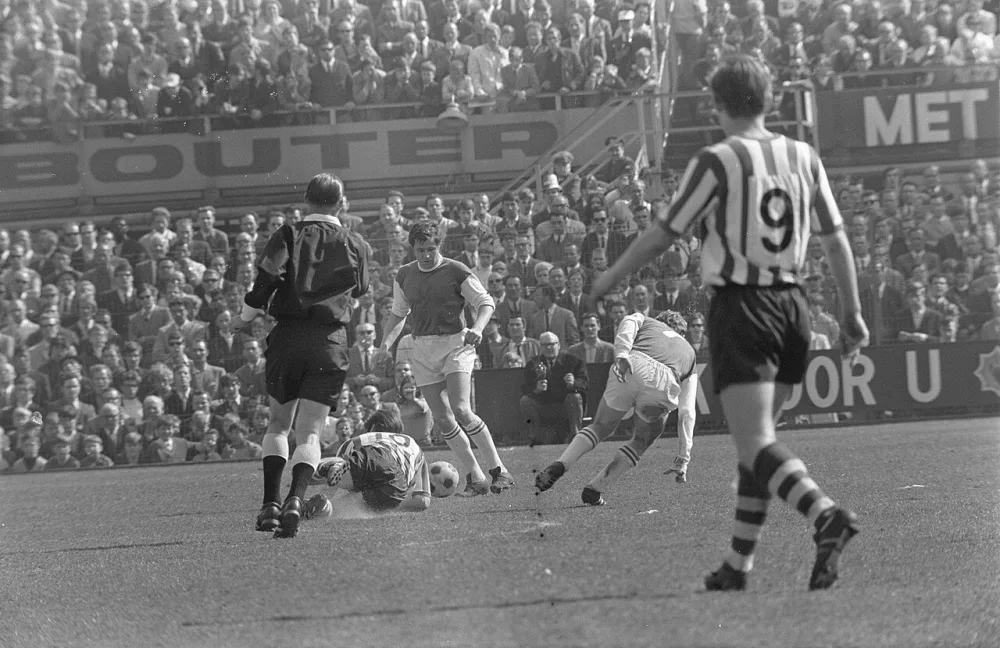 Feijenoord tegen Sparta 2-1. Foto: Eric Koch / Anefo, Nationaal Archief (CC0).