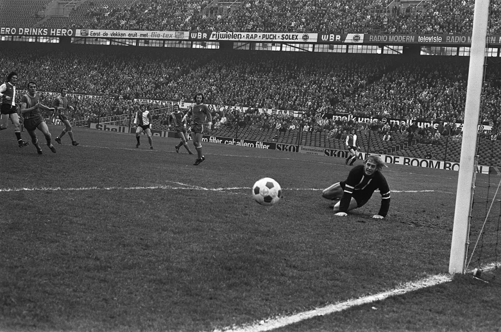 Feyenoord tegen FC Twente 1-3, spelmomenten. Foto: Bert Verhoeff / Anefo, Nationaal Archief (CC0).