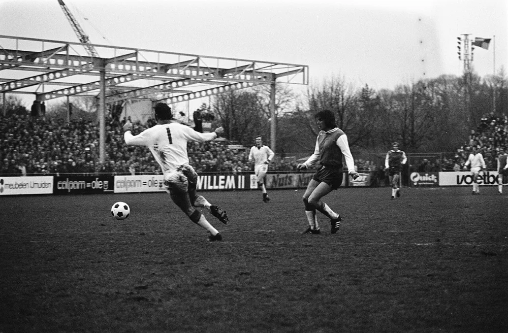 Telstar tegen Feyenoord 0-4, spelmomenten. Foto: Bert Verhoeff / Anefo, Nationaal Archief (CC0).