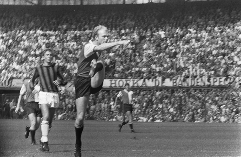 Feyenoord tegen DWS 3-2. Foto: Eric Koch / Anefo, Nationaal Archief (CC0).